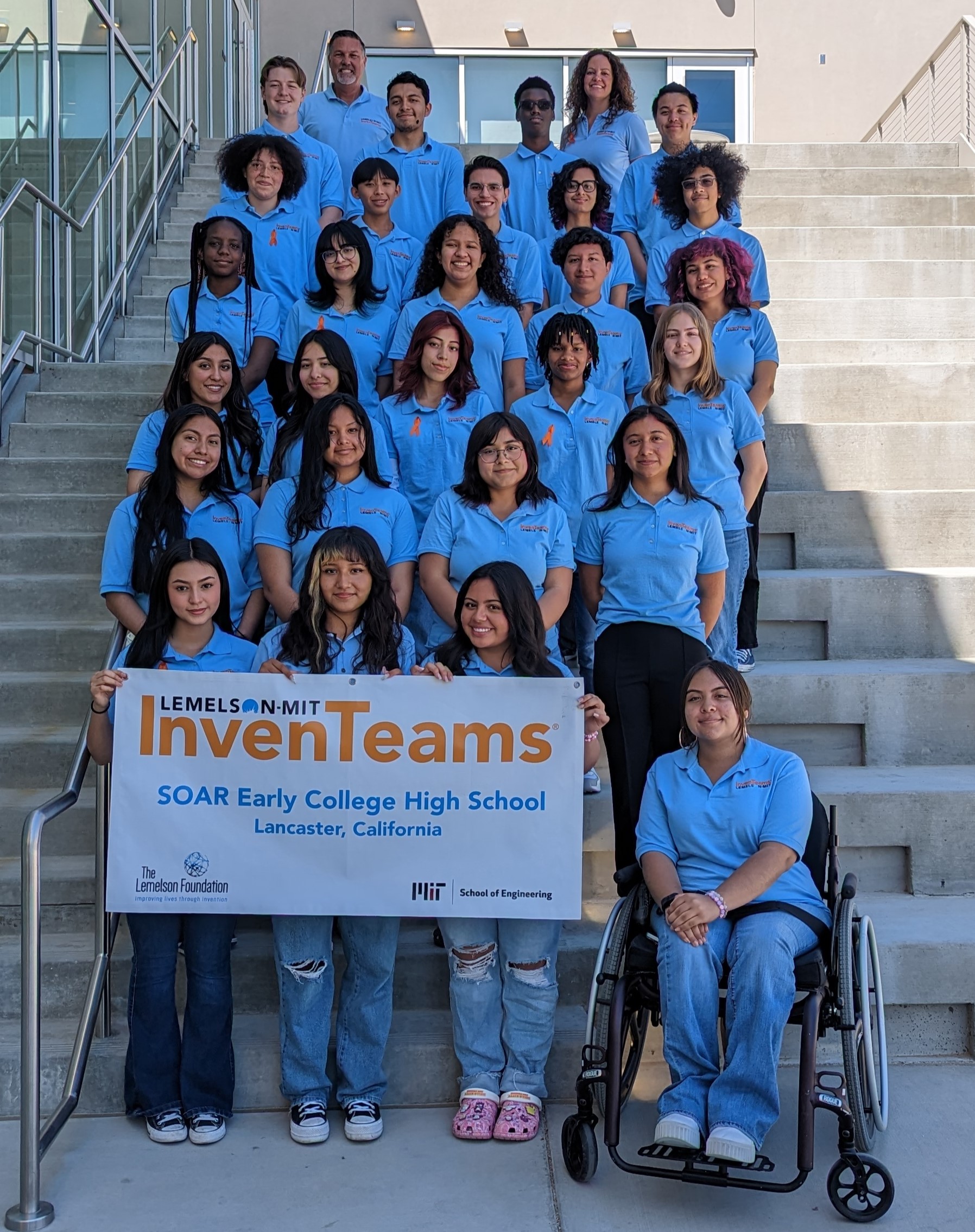 Photo of SOAR High Schools InvenTeam 