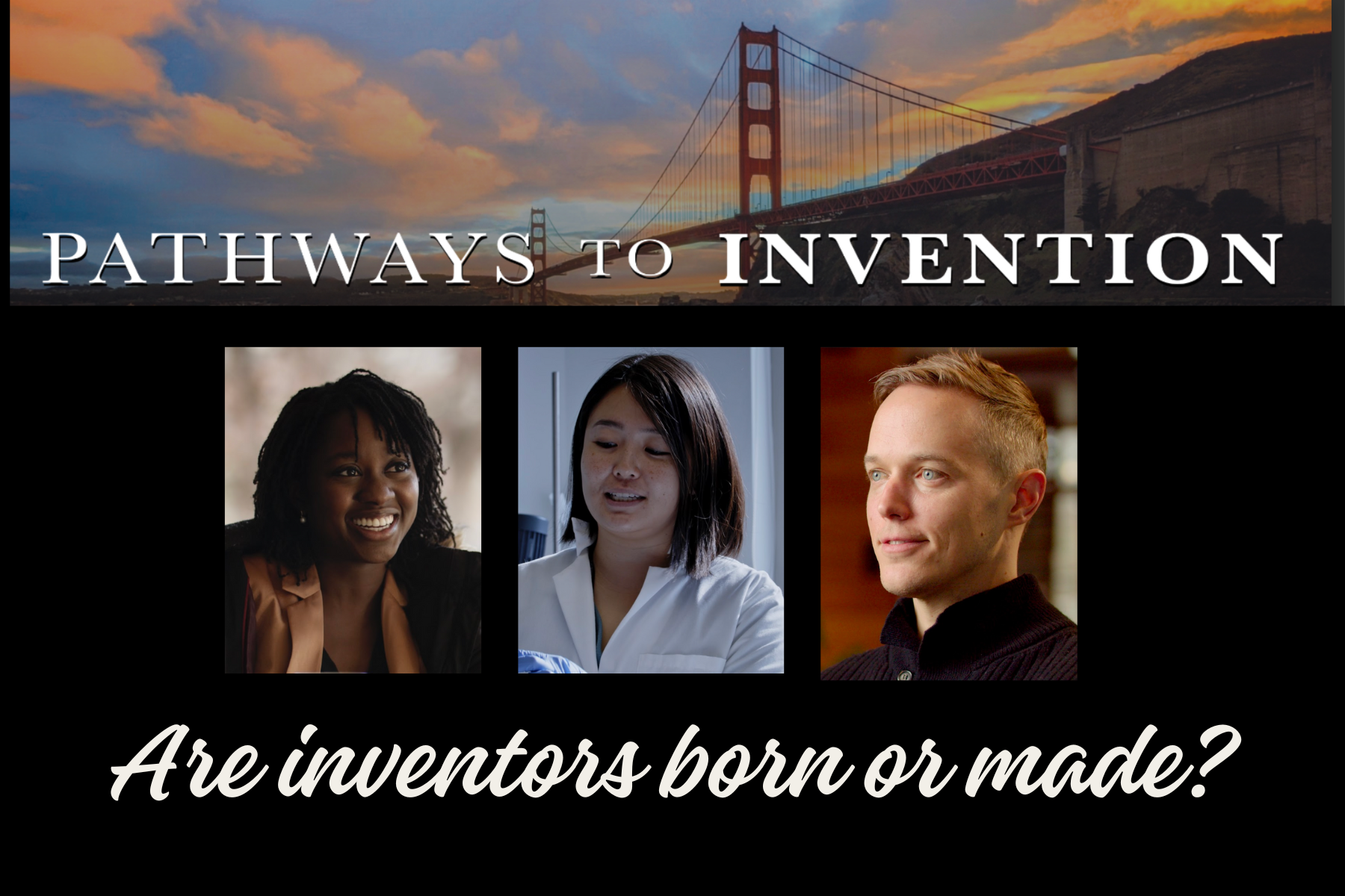 Graphic with 3 inventors