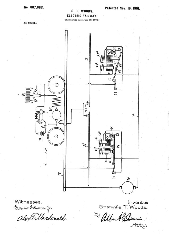 Granville Woods Patent