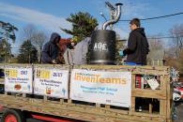 Manasquan HS InvenTeam's Homecoming Float