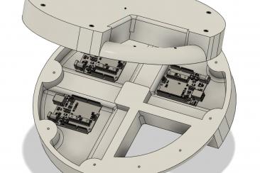 The Omro High School InvenTeam's prototype rendering 